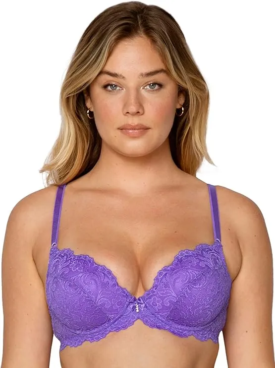 Smart & Sexy Women's Signature Lace Push-up Bra