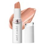 wet n wild Mega Last High-Shine Lipstick Lip Color, Infused with Seed Oils For a Nourishing High-Shine,Buildable & Blendable Creamy Color,Cruelty-Free & Vegan - Peach Please