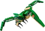 LEGO Creator 3 in 1 Mighty Dinosaur Toy, Transforms from T. rex to Triceratops to Pterodactyl Dinosaur Figures, Great Gift for 7-12 Year Old Boys & Girls, 31058