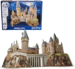 4D Build, Harry Potter Hogwarts Castle 3D Puzzle Model Kit 209 Pcs | Harry Potter Gifts Desk Decor