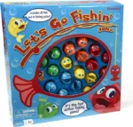 Let's Go Fishin' Game by Pressman - The Original Fast-Action Fishing Game!, 1-4 players